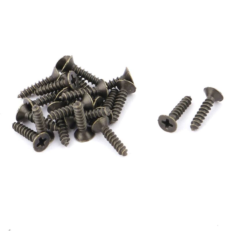 Cabinet Wall Door Key Hat Bag Hanger Storage Hook Holder Rack 10pcs - Bronze Tone - 1.06"x0.87"x0.31"(L*W*T)