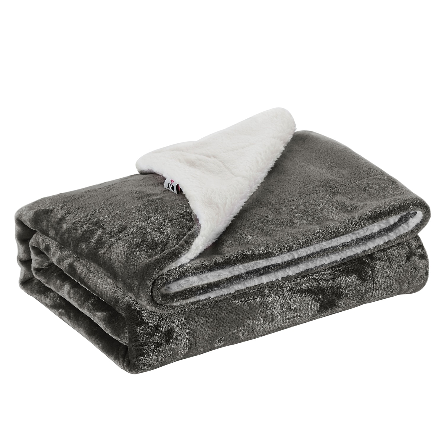 Double sided sherpa blanket top