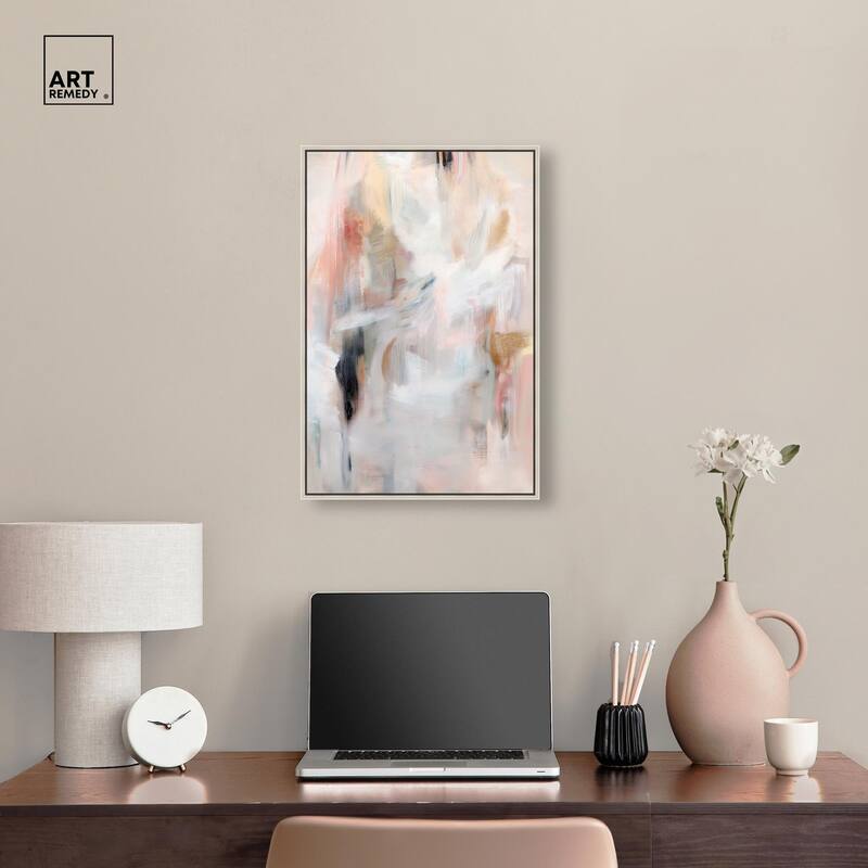 Drifting Colors II Canvas by Art Remedy