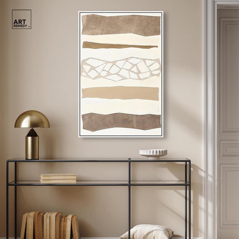 Relief Rifts I Canvas by Art Remedy