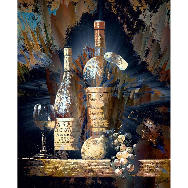 Fine Art Studio LLC Vintage Wine II by R. Bolokofsky
