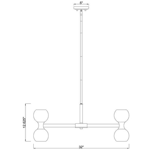 Artemis by Z-Lite 16 Light Chandelier in Matte Black