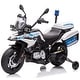 preview thumbnail 1 of 3, Ride On Police Motorcycle Licensed BMW Kids Motorcycle for Tollders with 2 Speeds Kids