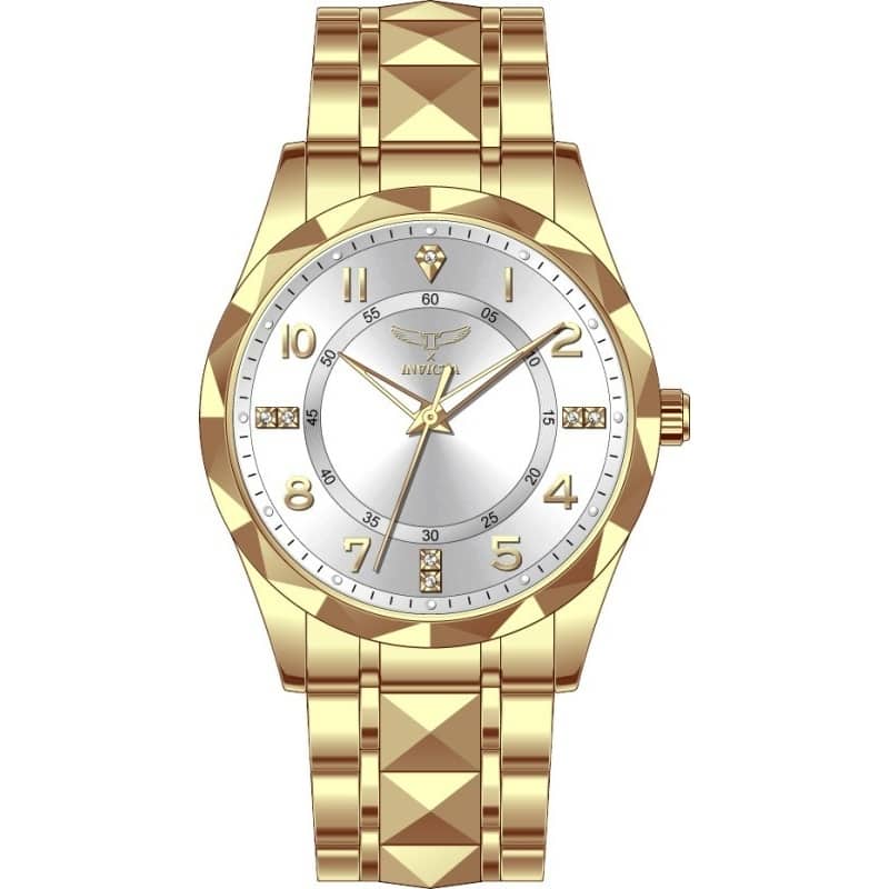 Invicta Men's 69018 Specialty Quartz PC21S Copper Dial Watch - White