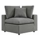 preview thumbnail 8 of 17, Commix Overstuffed Outdoor Patio Sofa