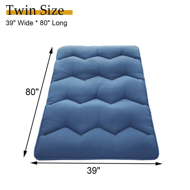 Japanese Futon Floor Mattress, Japanese Style Floor Mattress Sleeping Mattress Pad Tatami Mat