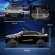 preview thumbnail 6 of 28, Licensed Mercedes-Benz AMG CLA 45 12V Kids Electric Ride On Car with Remote Control, LED Lights, Music, Suspension, Black