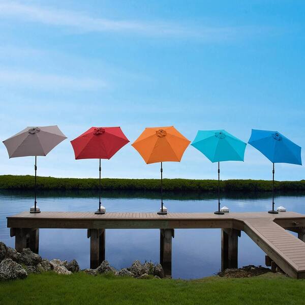ace hardware patio table with umbrella hole 31" Square Bar Table with Umbrella Hole