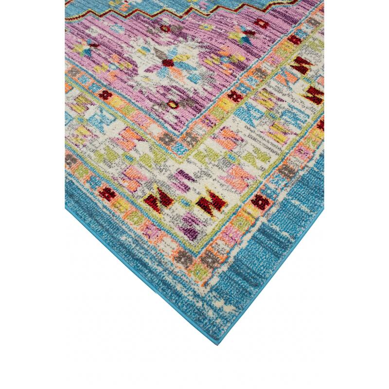 Noori Rug Sapphire Distressed Hester Rug