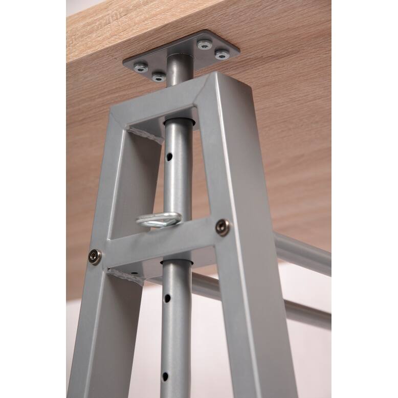 Kyndall Laine Select Model KYLN22 Variable Height Desk with Metal Base