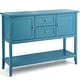 preview thumbnail 25 of 45, Costway Sideboard Buffet Table Wooden Console Table w/ Drawers &