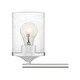 preview thumbnail 13 of 22, Quoizel Abner Steel 3-light Bath Light