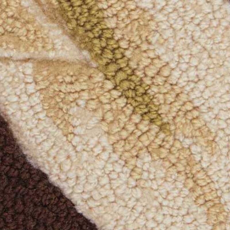 Gena Stain Resistant Low Pile Area Rug By HomeRoots - 66' X '42' X '0.25