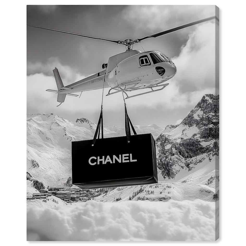 Fashion Delivery Canvas by Art Remedy, Gallery Wrapped