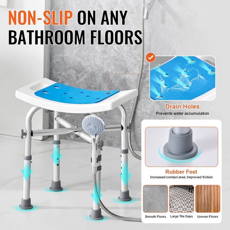Shower Chair for Inside Shower for Elderly Disabled Adults Handicap