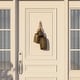 preview thumbnail 73 of 77, Gold, Gray, Bronze, Black or Red Metal Tibetan Inspired Decorative Cow Bells with Jute Hanging Rope (Set of 3)