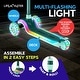 preview thumbnail 11 of 52, 3-Wheel Kids Scooter with Multi-Color Lights on Deck & Wheels – 5-Height Adjustable Handlebar,