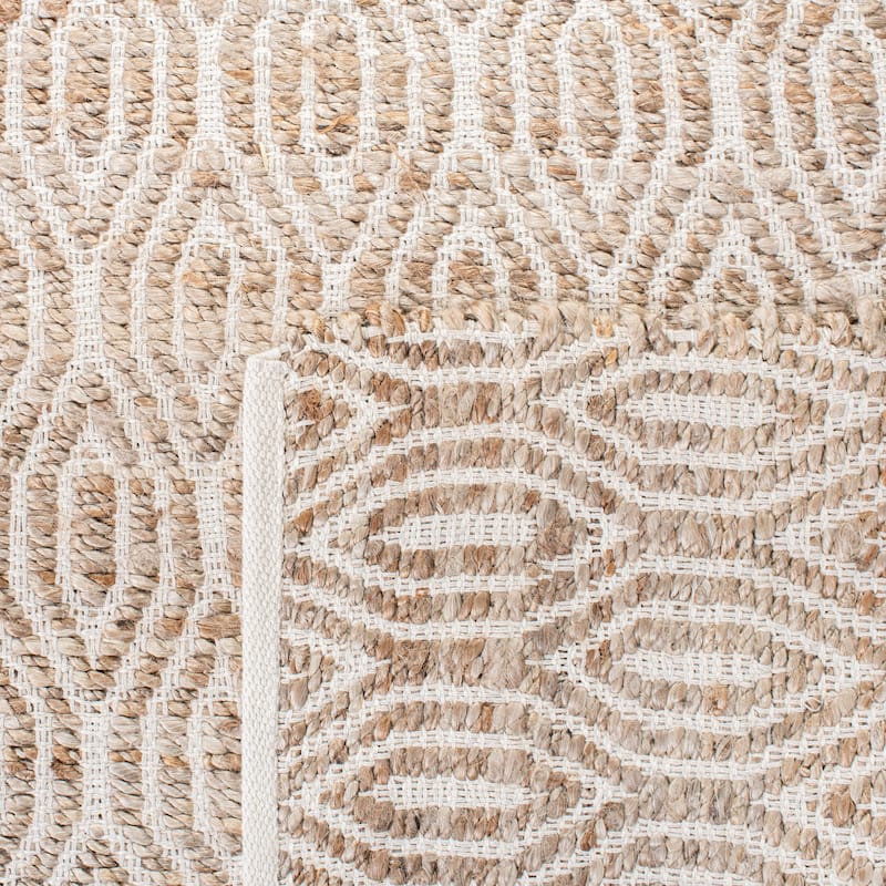 SAFAVIEH Handmade Cape Cod Ursulina Coastal Jute Rug