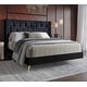 preview thumbnail 12 of 12, Homer Tufted Upholstered Platform Bed