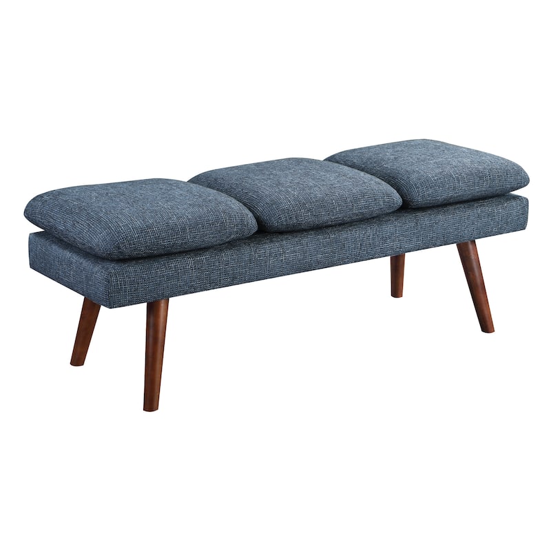 Amanda 54" Mid-Century Bench