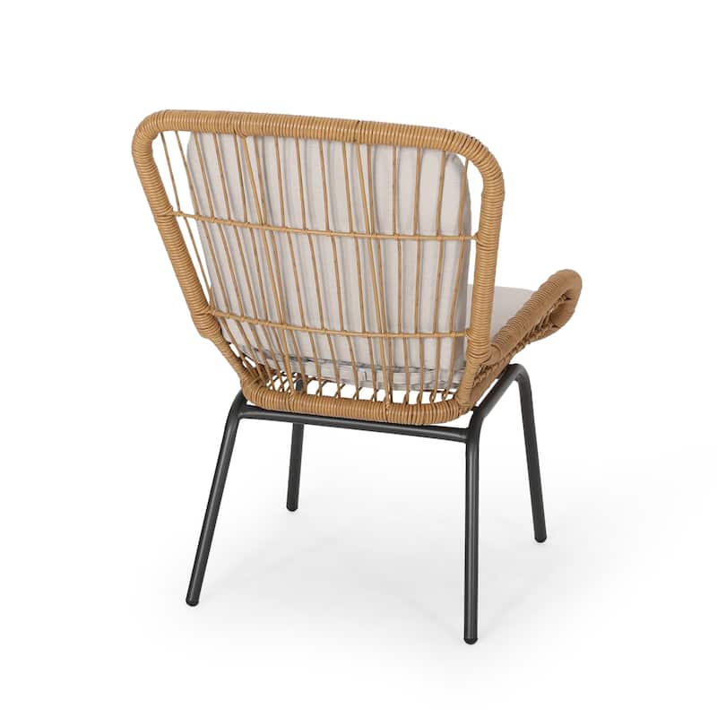 Patio Chair with Cushions (Set of 2)