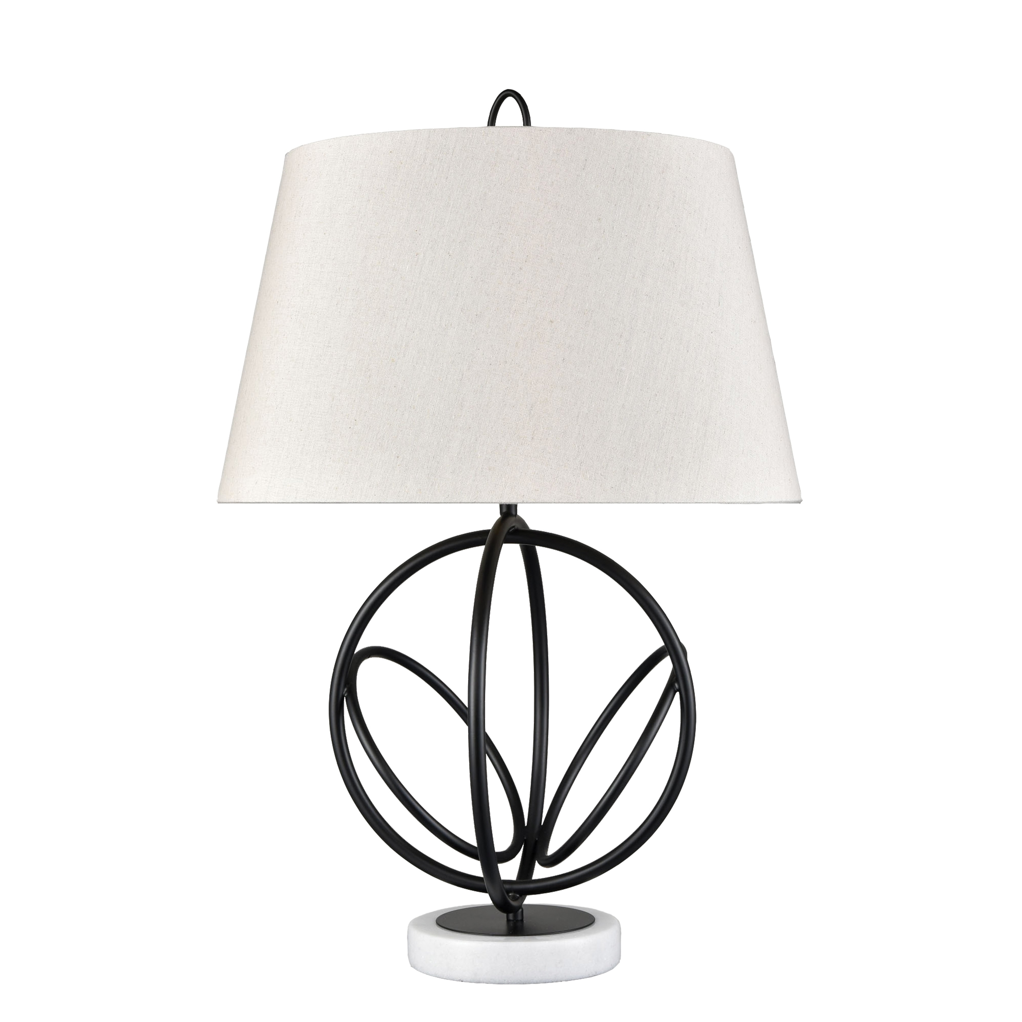 Atlas Lighting Morely 26'' High Scandinavian Marble Table Lamp
