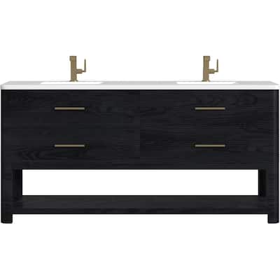 James Martin Vanities D704-V72-3WZ Lucian 72" Free Standing Double