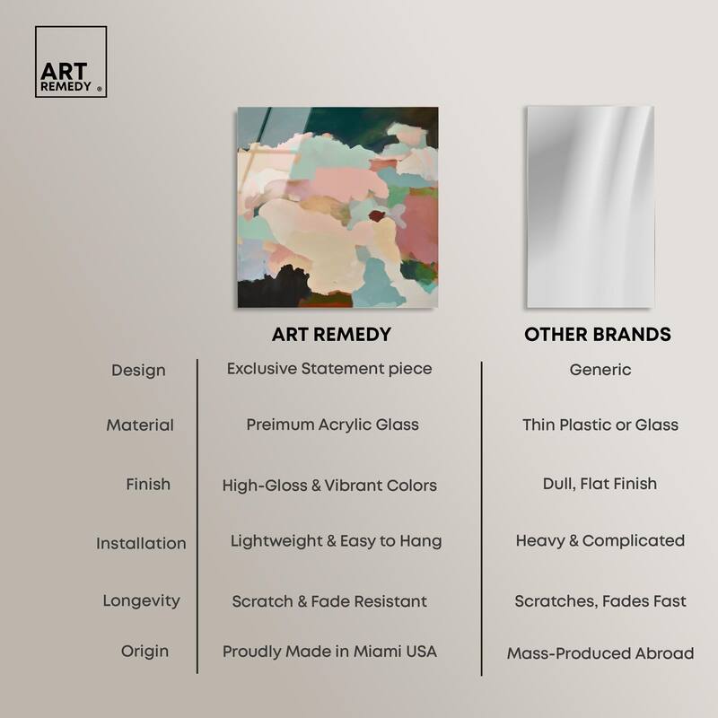 Brushed Beauty I Acrylic by Art Remedy, Ready to Hang
