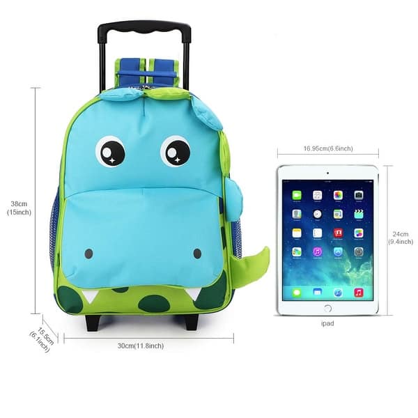 3-Way Kids Suitcase Luggage or Toddler Rolling Backpack with wheels