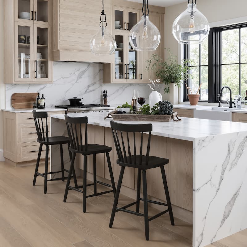 Tyce Counter Stool Black - Black