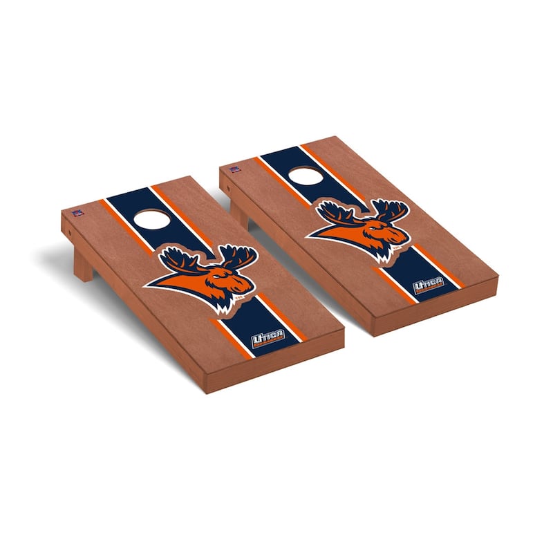 Utica Pioneers Rosewood Cornhole Board Set