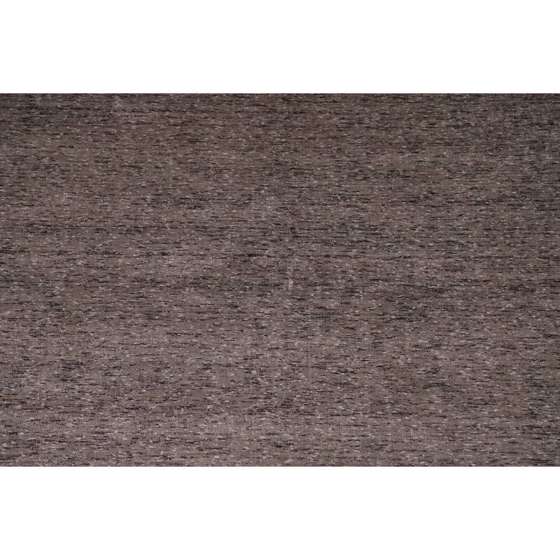 Striped Gabbeh Oriental Area Rug Hand-Knotted Wool Carpet - 7'10" x 9'9"