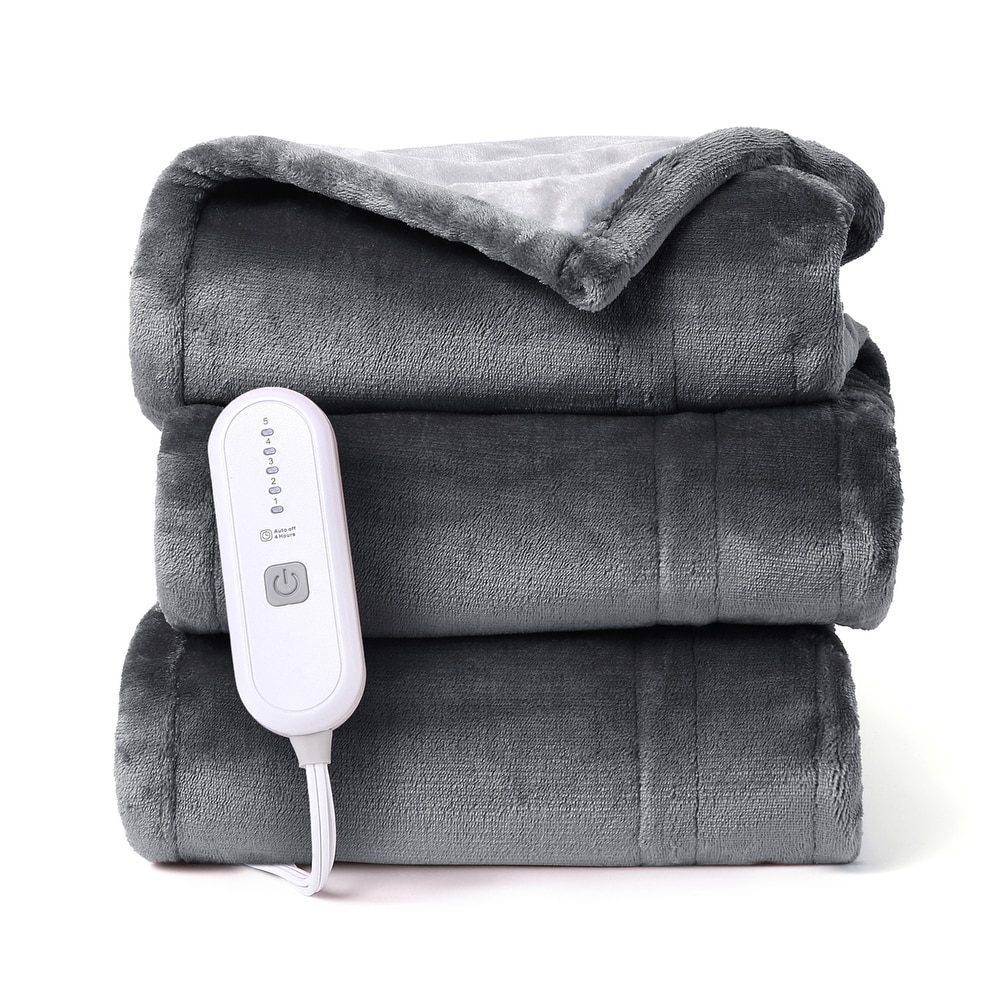 Green Heated Blankets Bed Bath & Beyond