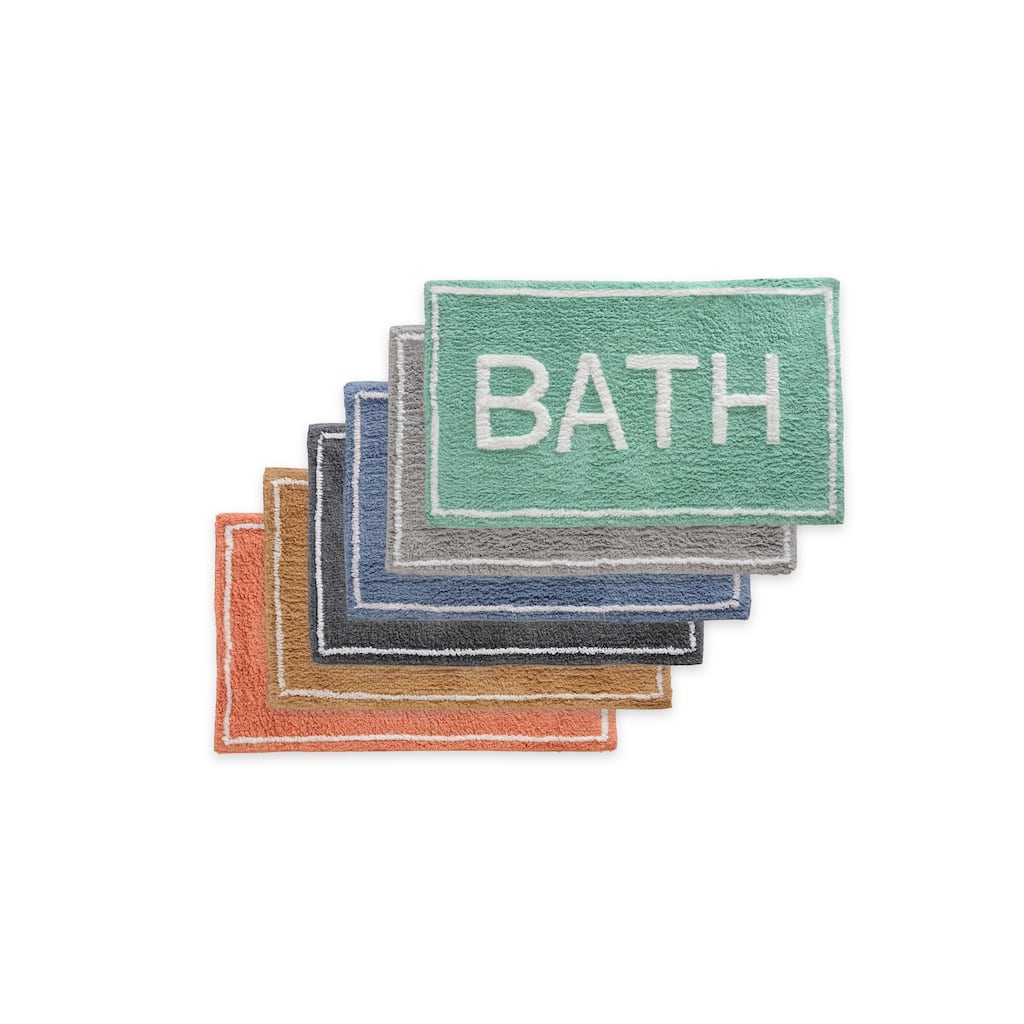 St Mary's 2 Piece Tufted Bath Rug Set