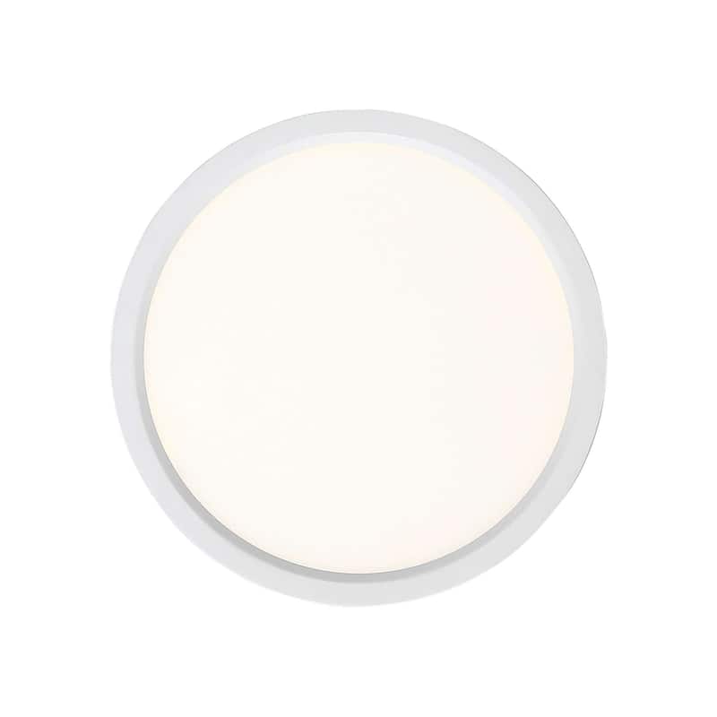 James Allan Randolph 11" Wide LED Flush Mount Ceiling Fixture