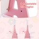 preview thumbnail 18 of 18, Costway Kids Vanity Set Princess Makeup Dressing Table & Chair Set - See Details