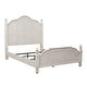preview thumbnail 2 of 7, Farmhouse Reimagined Antique White with Chestnut Queen Poster Bed