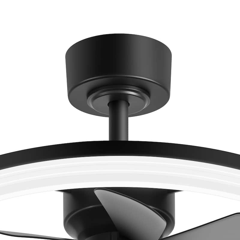 20"/23" Low Profile Dimmable Smart Ceiling Fan with Lights and Remote(6/7 ABS Blades)