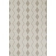 preview thumbnail 1 of 6, Novogratz by Momeni Malmo Diamond Geometric Indoor Ourdoor Rug 2' X 3' - Ivory