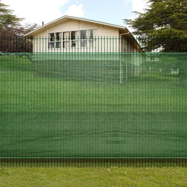 Shop Vidaxl Garden Privacy Mesh Net 4 9 X9 8 Green Windscreens