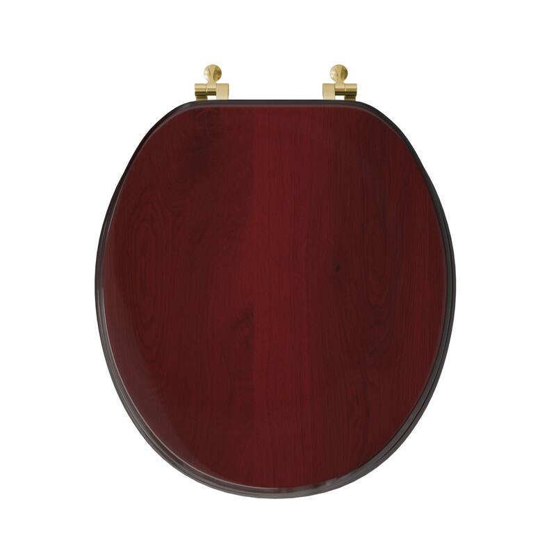 Jones Stephens C2B1R16BR Mahogany Designer Wood Round Closed-Front