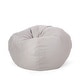 preview thumbnail 12 of 66, Madison Faux Suede 5-foot Beanbag Chair by Christopher Knight Home