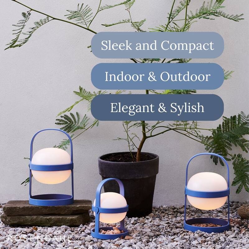 Rosendahl Soft Spot Solar Circular Lantern - 9.8"