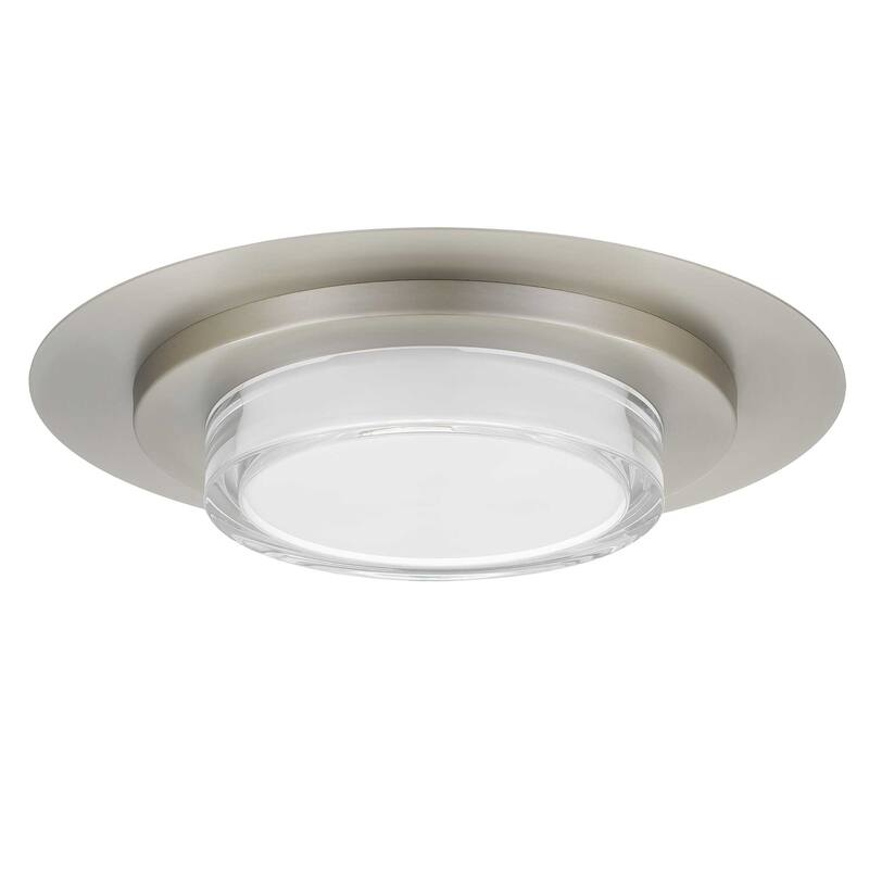 16 Inch Square Flush Mount Integrated LED Light Dimmable 3 Color Temperatures Acrylic Diffuser