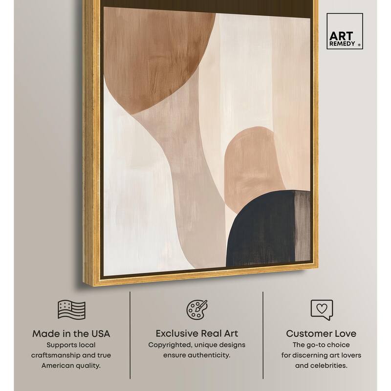 Faded Warmth I Canvas by Art Remedy