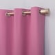 preview thumbnail 13 of 62, Sun Zero Harper Bright Vibes Total Blackout Grommet Curtain Panel, Single Panel