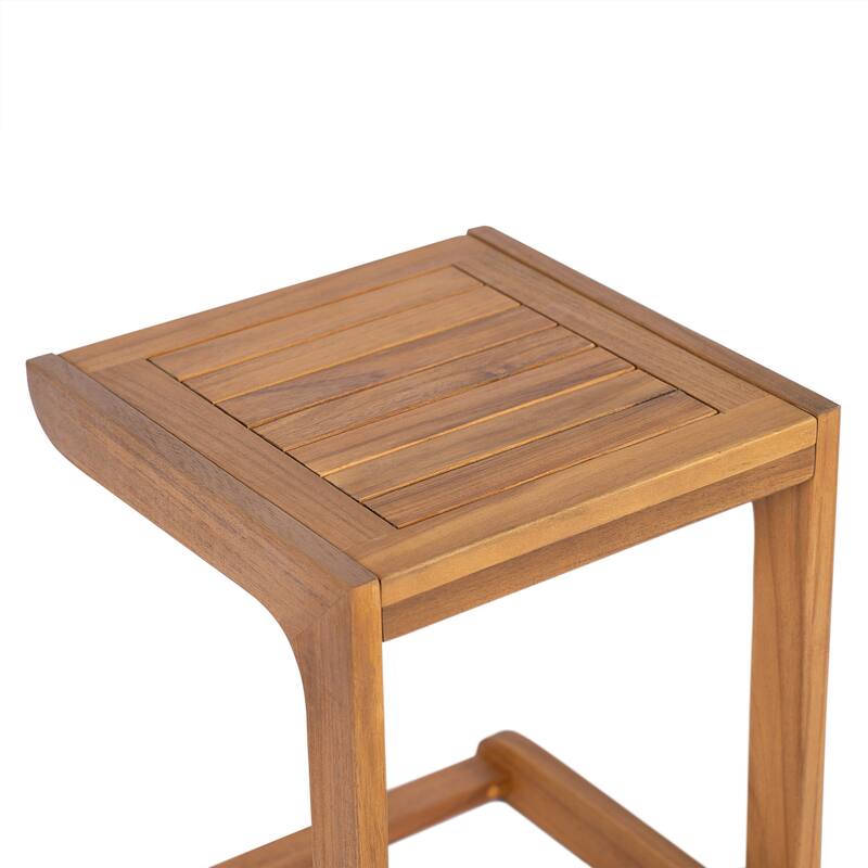 Ashwell Acacia Wood Side table