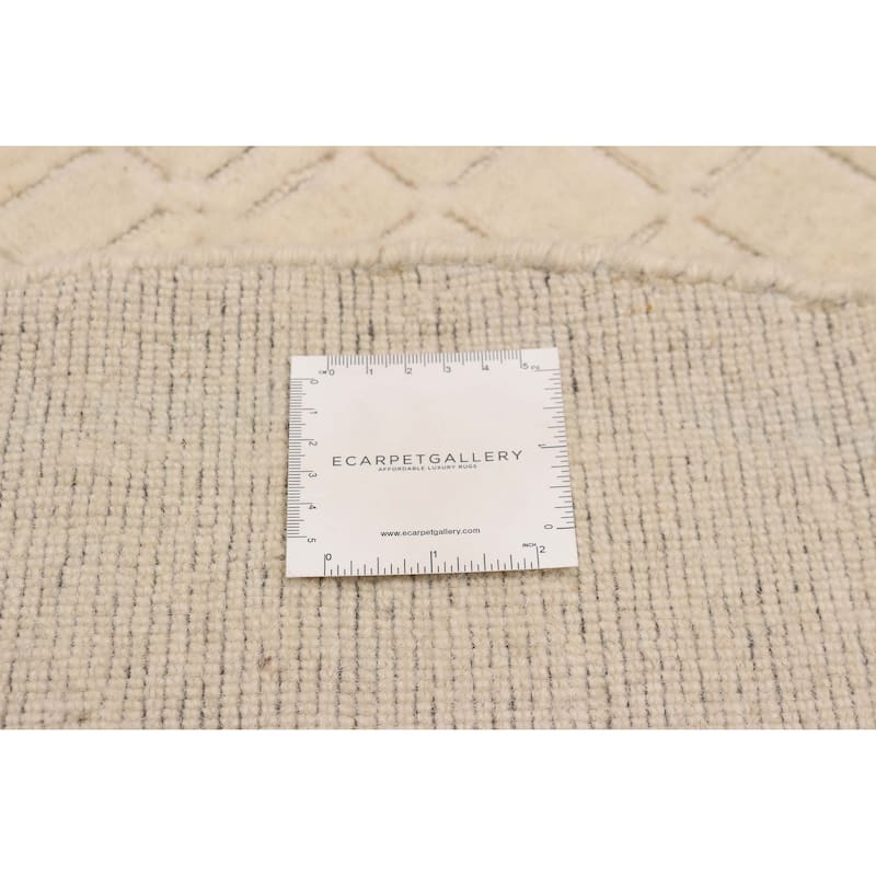 Kashkuli Gabbeh Ivory Rug 3'11" x 3'11" - 3'11 x 3'11