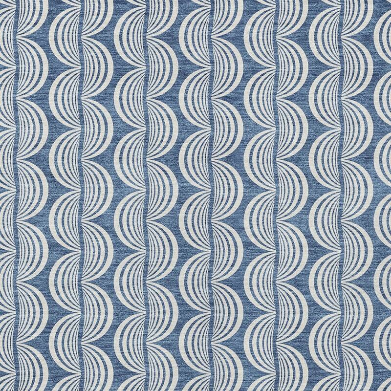 HomeRoots Ogee Transitional Rectangle Outdoor Rug