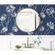 NextWall One O'Clocks Botanical Peel and Stick Removable Wallpaper